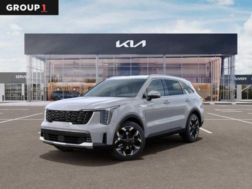 Wolf Gray 2026 Kia Sorento EX