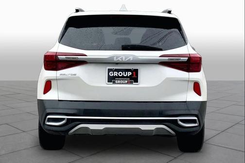 Snow White Pearl 2022 Kia Seltos SX Turbo