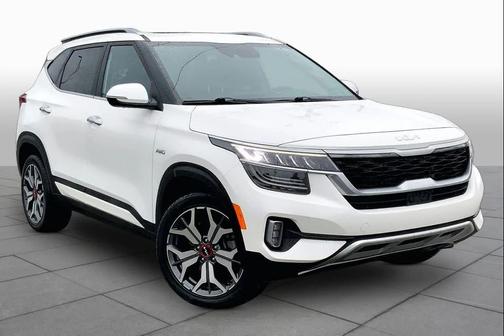 Snow White Pearl 2022 Kia Seltos SX Turbo