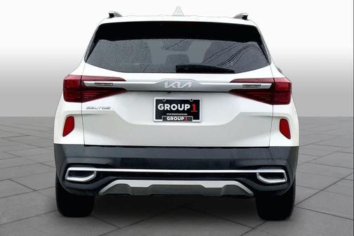 Snow White Pearl 2022 Kia Seltos SX Turbo