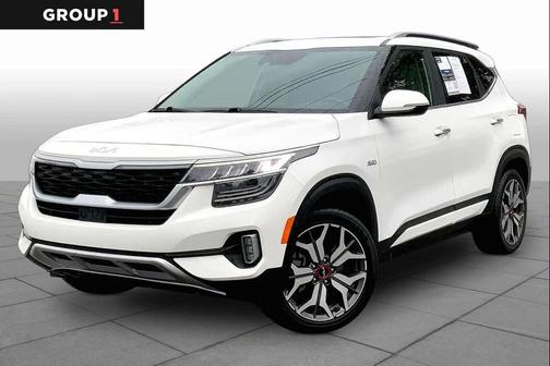 Snow White Pearl 2022 Kia Seltos SX Turbo