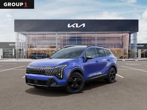 Nebular Blue 2026 Kia Sportage X-Line