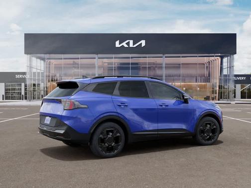 Nebular Blue 2026 Kia Sportage X-Line