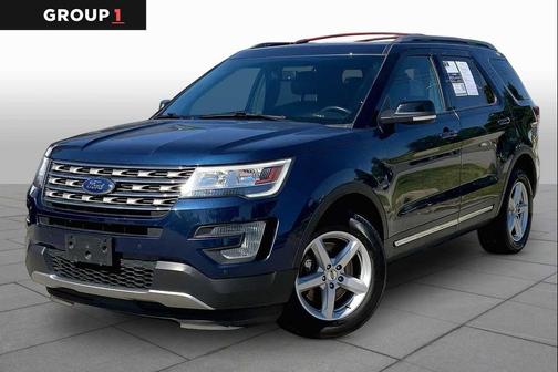 BLUE JEANS METALLIC 2017 Ford Explorer XLT