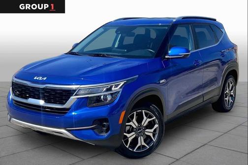 Neptune Blue 2023 Kia Seltos EX