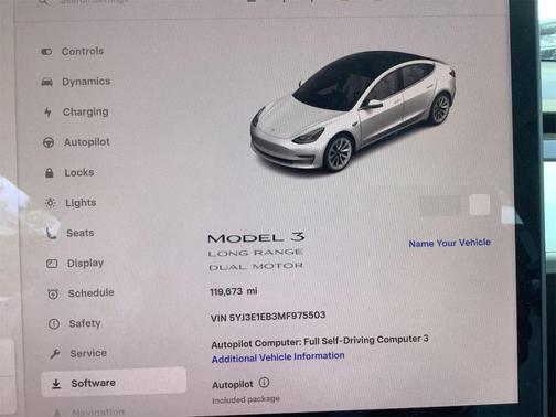 2021 Tesla Model 3 Long Range