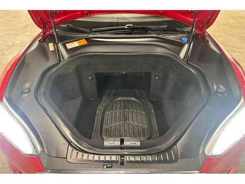 Red 2013 Tesla Model S Base