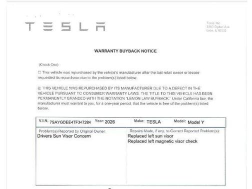 2026 Tesla Model Y Long Range Launch Series