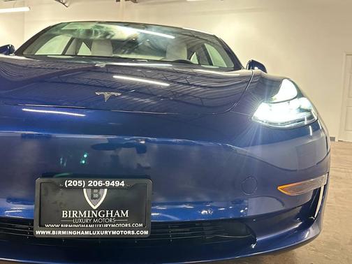Deep Blue Metallic 2021 Tesla Model 3 Standard Range Plus