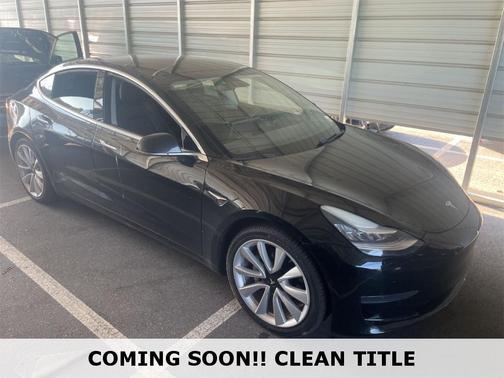 Solid Black 2020 Tesla Model 3 Long Range