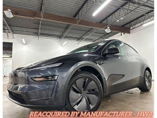 Stealth Grey 2026 Tesla Model Y Long Range Launch Series