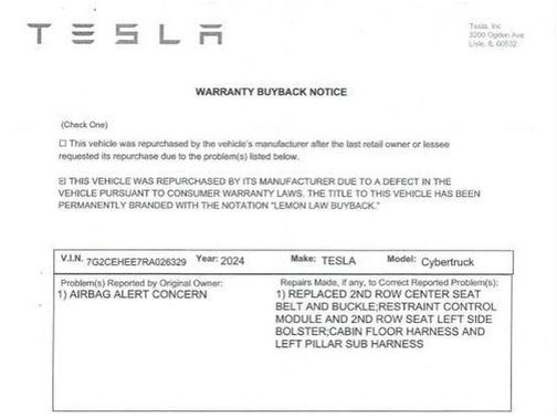 Stainless Steel 2024 Tesla Cybertruck Cyberbeast