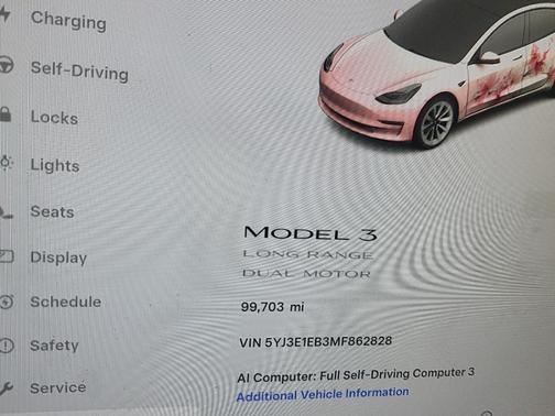 Solid Black 2021 Tesla Model 3 Long Range