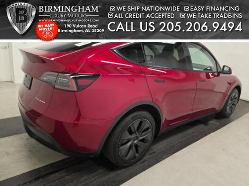 Ultra Red 2025 Tesla Model Y Long Range Dual Motor All-Wheel Drive