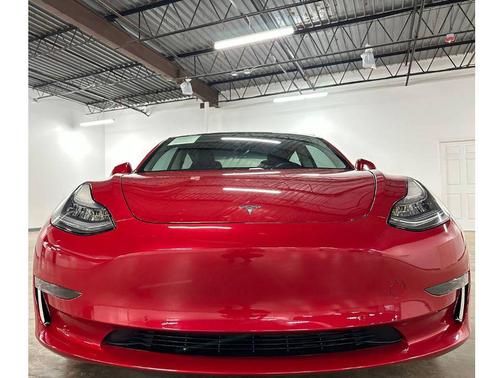 Red Multi-Coat 2018 Tesla Model 3 Long Range