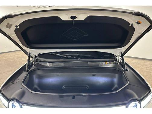 Glacier White 2023 Rivian R1T Adventure Quad Motor Large Pack