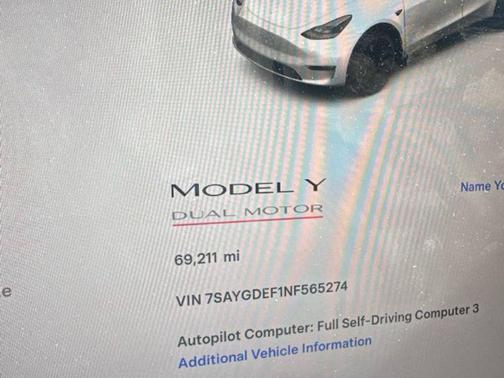 2022 Tesla Model Y Performance Dual Motor All-Wheel Drive