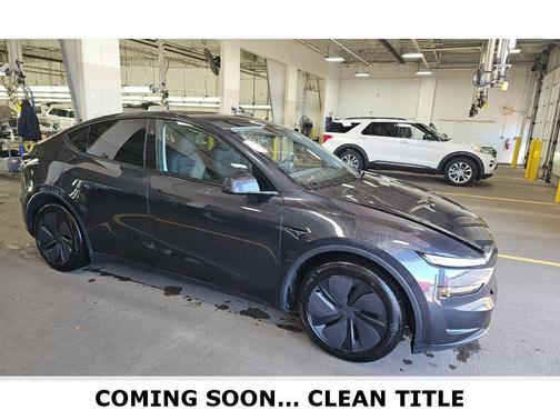 Stealth Grey 2026 Tesla Model Y Long Range Launch Series
