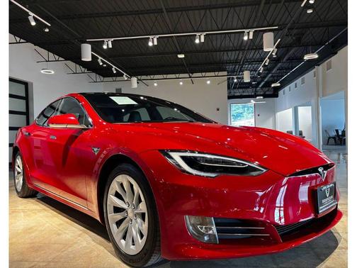 Red Multi-Coat 2017 Tesla Model S 100D