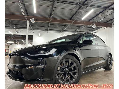 Solid Black 2024 Tesla Model X Long Range