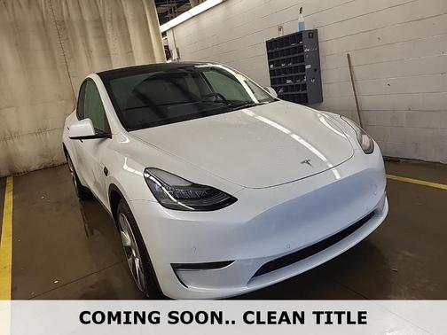 Pearl White Multi-Coat 2021 Tesla Model Y Long Range Dual Motor All-Wheel Drive