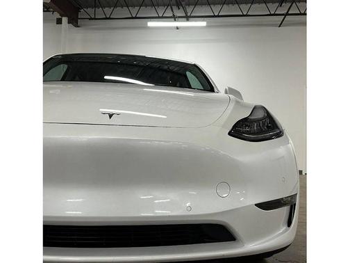 Pearl White Multi-Coat 2021 Tesla Model Y Long Range Dual Motor All-Wheel Drive
