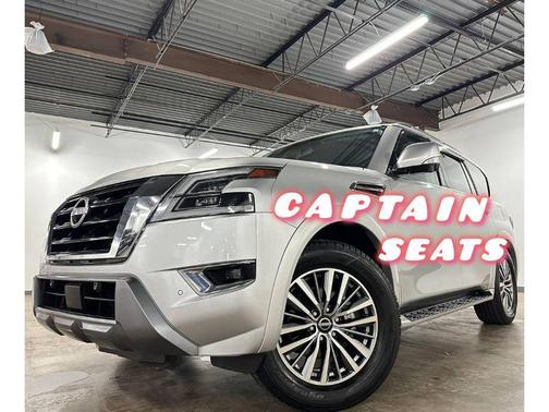 Brilliant Silver Metallic 2021 Nissan Armada SL 2WD