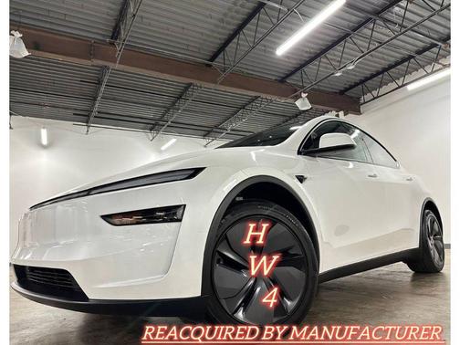 Pearl White Multi-Coat 2026 Tesla Model Y Long Range Launch Series