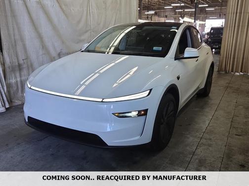 Pearl White Multi-Coat 2026 Tesla Model Y Long Range Launch Series