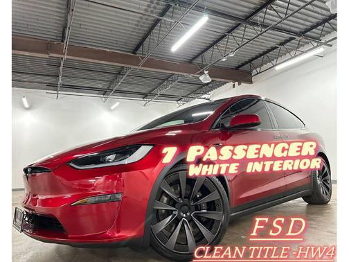 Ultra Red 2025 Tesla Model X Long Range