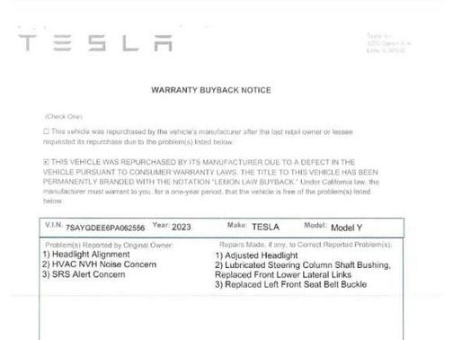 2023 Tesla Model Y Long Range Dual Motor All-Wheel Drive