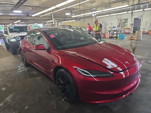 Ultra Red 2024 Tesla Model 3 Long Range