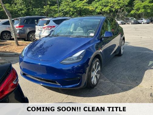 Deep Blue Metallic 2023 Tesla Model Y Long Range Dual Motor All-Wheel Drive