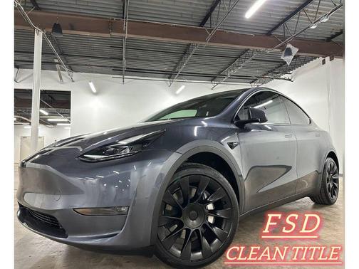 Midnight Silver Metallic 2022 Tesla Model Y Long Range Dual Motor All-Wheel Drive