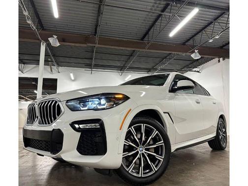 Alpine White 2021 BMW X6 xDrive40i