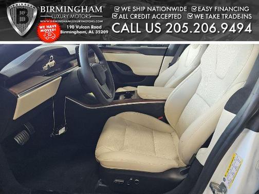Pearl White Multi-Coat 2024 Tesla Model S Long Range