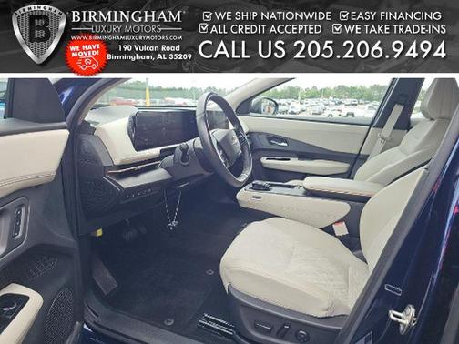 Deep Ocean Blue Pearl/Black Diamond Pearl 2023 Nissan ARIYA ENGAGE