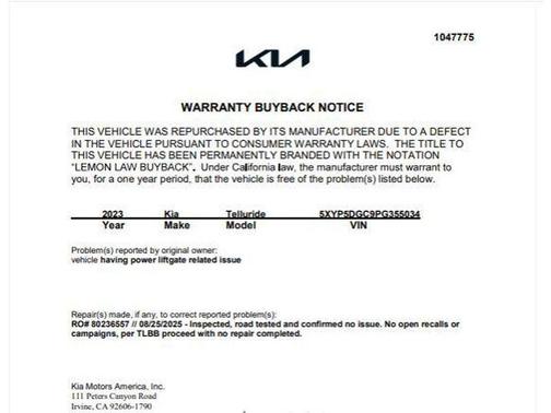 2023 Kia Telluride SX X-Pro