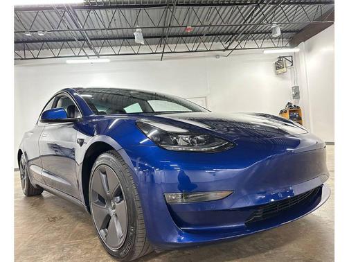 Deep Blue Metallic 2022 Tesla Model 3 Long Range