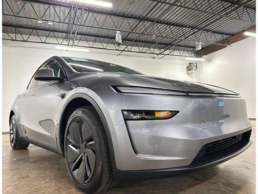 Stealth Grey 2026 Tesla Model Y Long Range Launch Series
