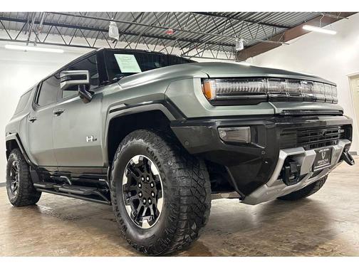 Moonshot Green Matte 2024 GMC HUMMER EV SUV 3X