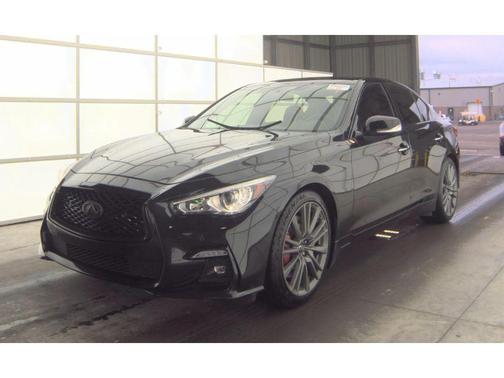 Black Opal Metallic 2023 INFINITI Q50 3.0t RED SPORT 400