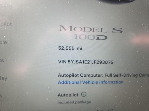 2018 Tesla Model S P100D