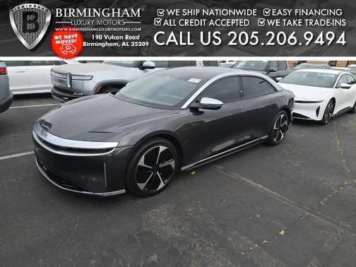 Infinite Black Metallic 2023 Lucid Air Grand Touring