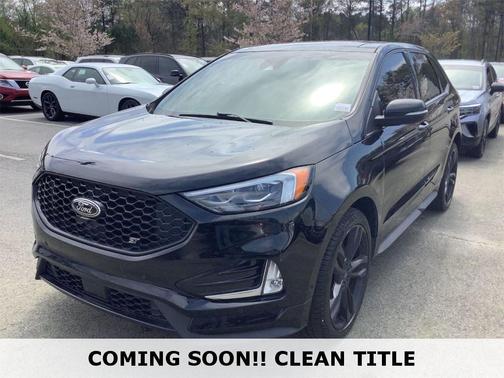 Agate Black 2020 Ford Edge ST