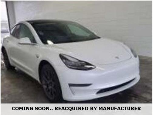 Pearl White Multi-Coat 2020 Tesla Model 3 Standard Range Plus
