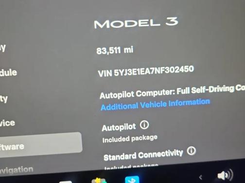 2022 Tesla Model 3 Standard Range
