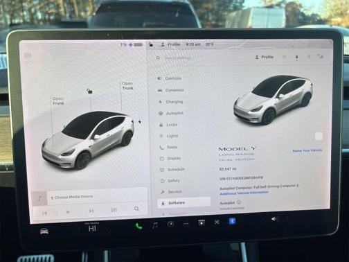 2021 Tesla Model Y Long Range Dual Motor All-Wheel Drive
