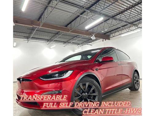 Red Multi-Coat 2023 Tesla Model X Standard Range
