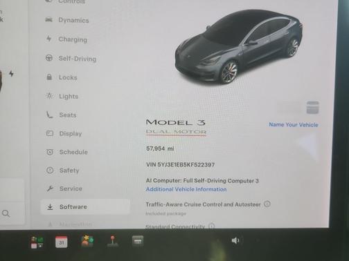 Midnight Silver Metallic 2019 Tesla Model 3 Performance